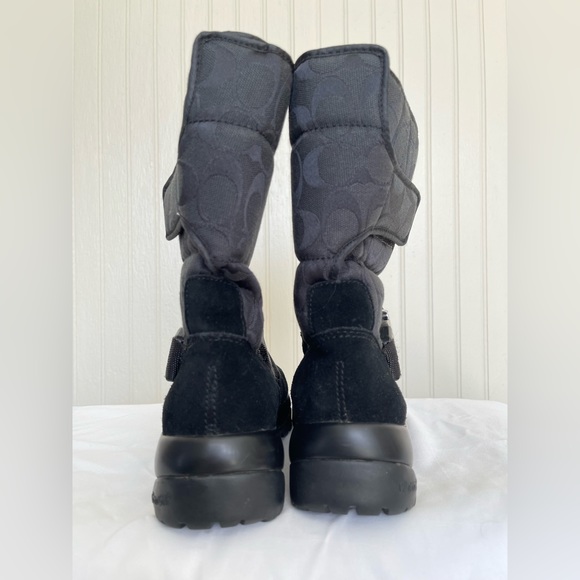 COAH Sharron Mongoram Signature Winter Boots w/ Vibram Sole Size 6 - Picture 3 of 10